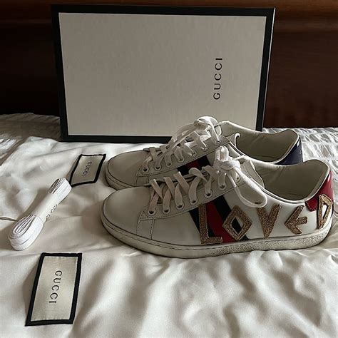 gucci loved sneakers black|gucci loved sneakers women.